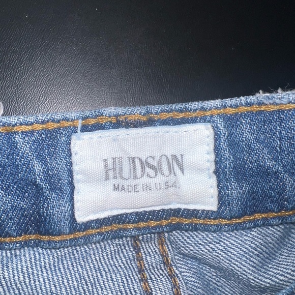 HUDSON Jeans Skylar Relaxed Straight Dist. Skinny Jeans in Angeleno Size 29 EUC - Picture 6 of 16